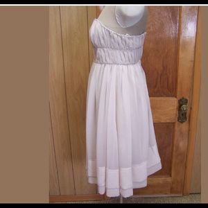 H&M Champagne blush cocktail  dress size 8